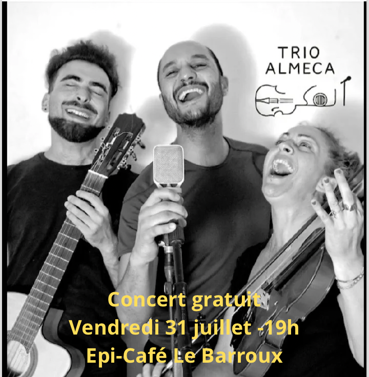 Concert gratuit du Trio Almeca