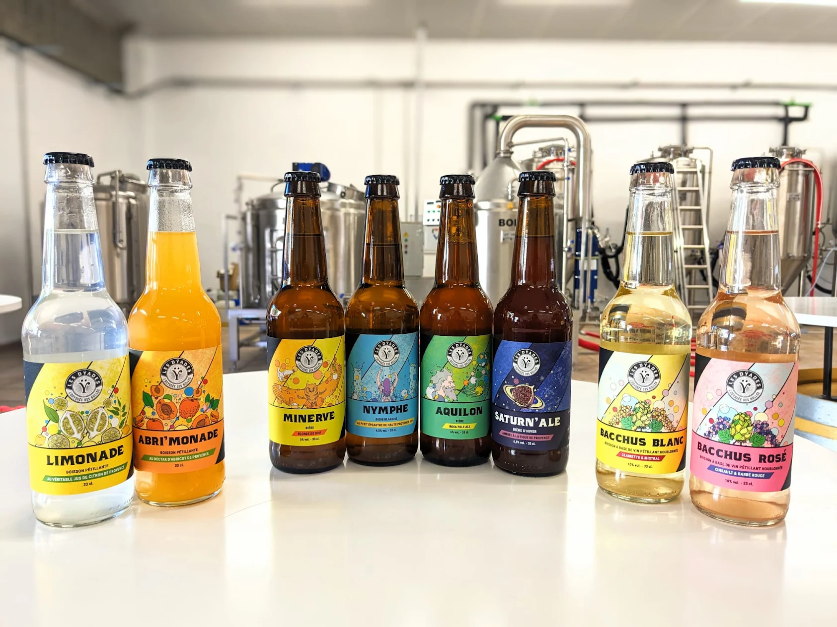 Les Dyades bières et limonades artisanales